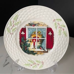 "Christmas Eve Homecoming" Plate by Belleek